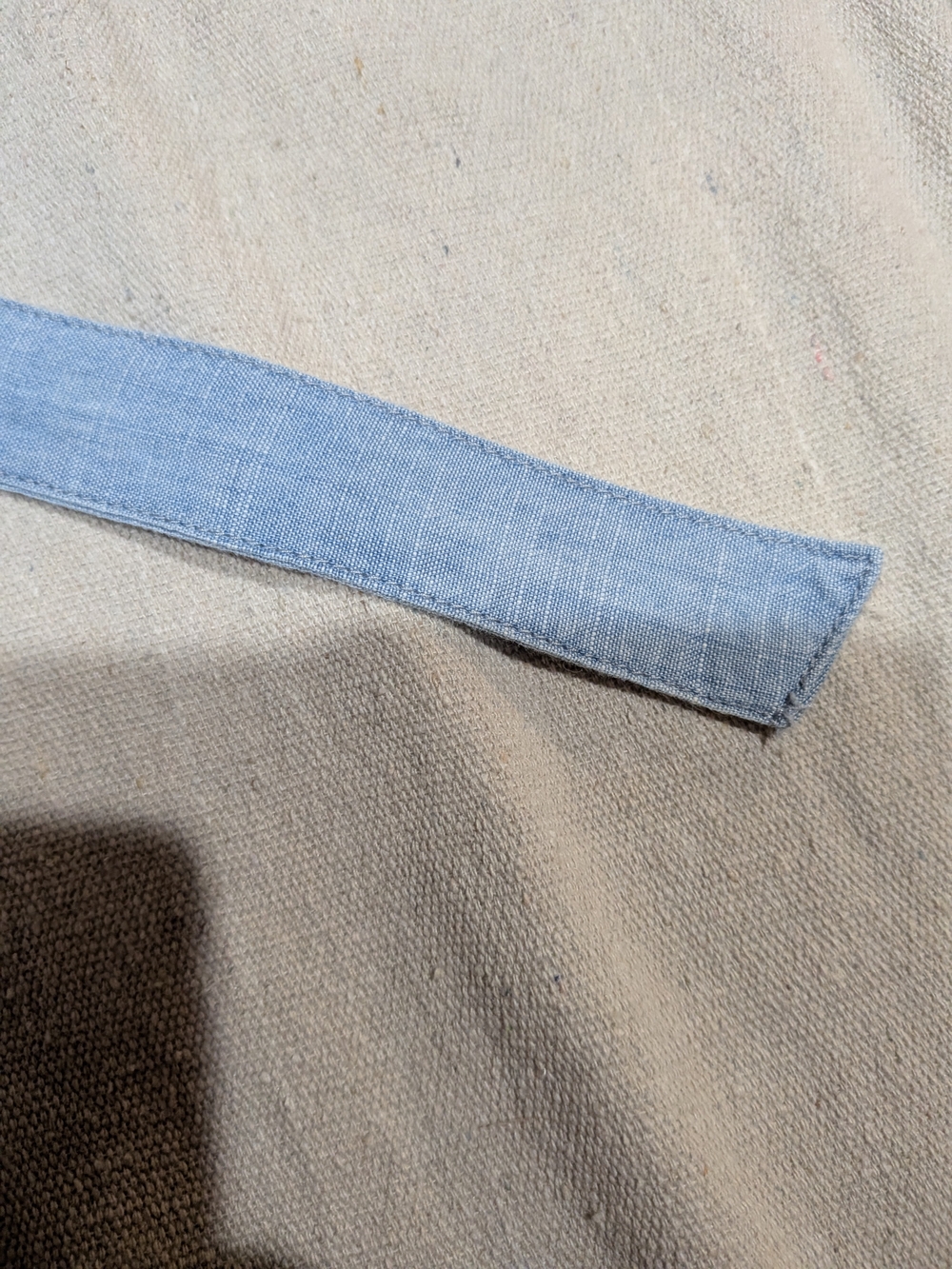 Madewell Light Blue Button Front Midi Skirt - Picture 11 of 11